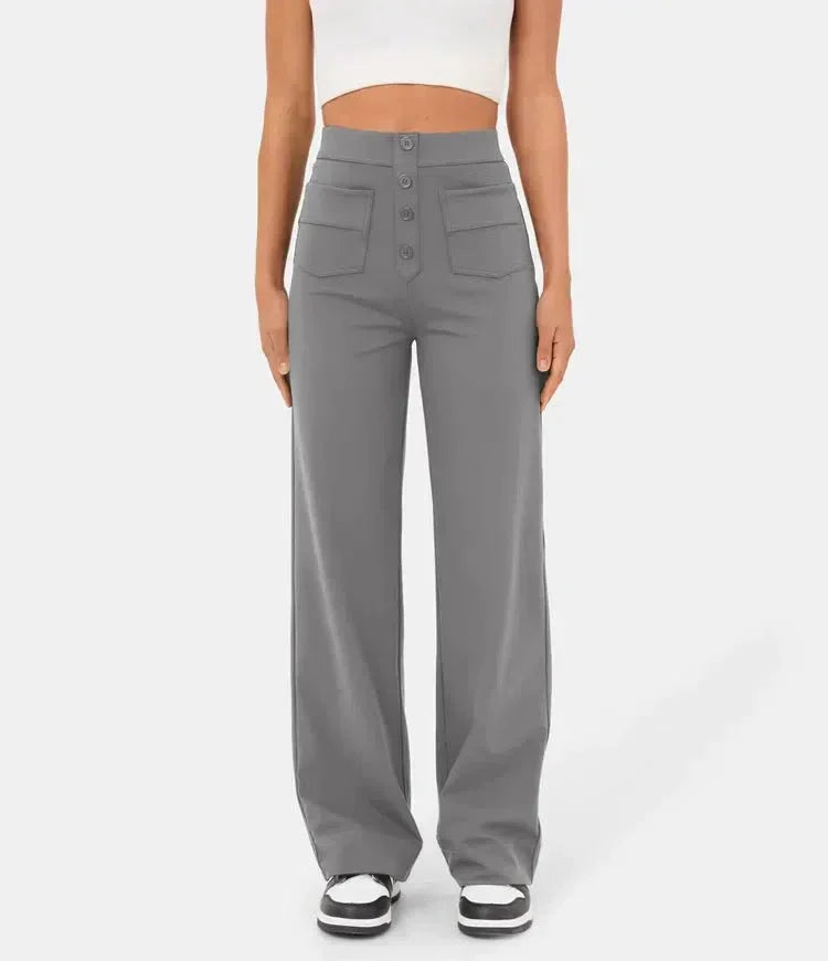 Jade | Comfortable Elastic Waist Trousers
