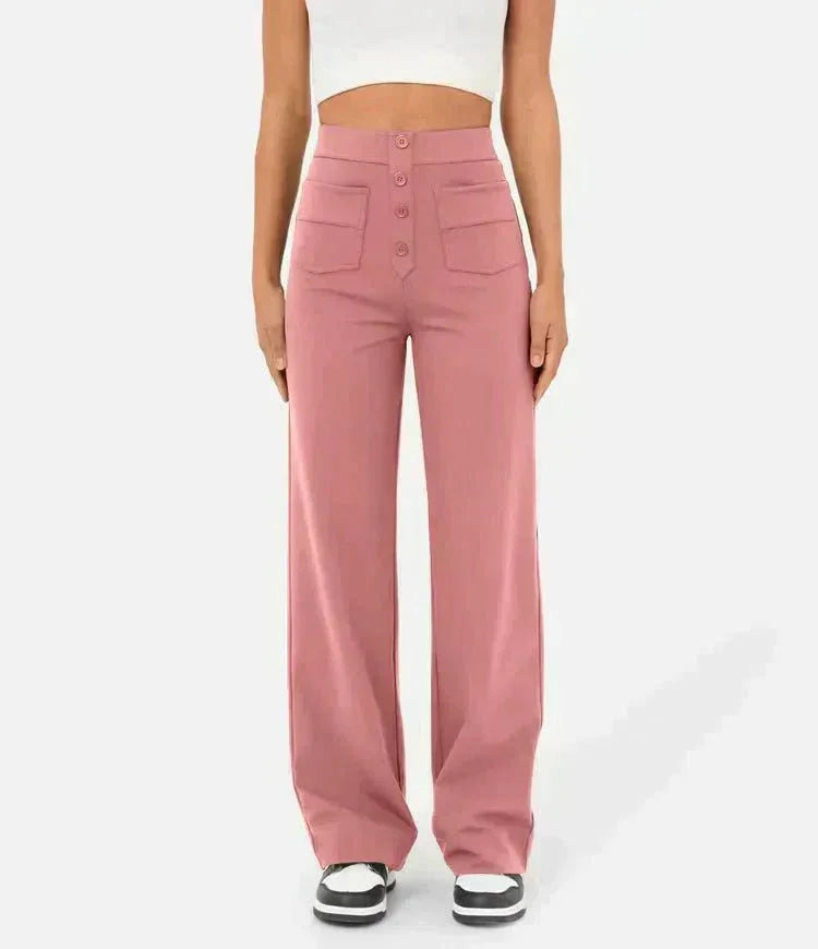 Jade | Comfortable Elastic Waist Trousers