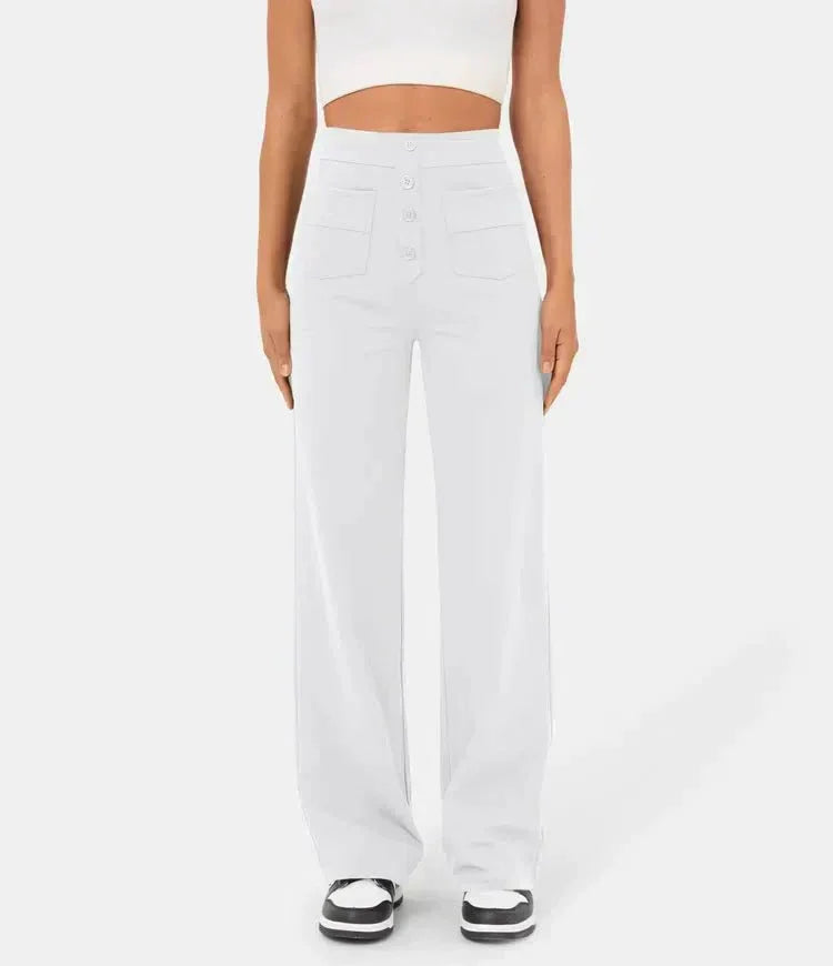 Jade | Comfortable Elastic Waist Trousers