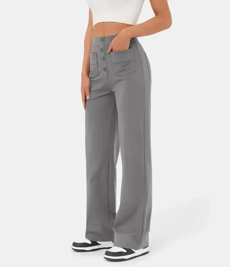 Jade | Comfortable Elastic Waist Trousers