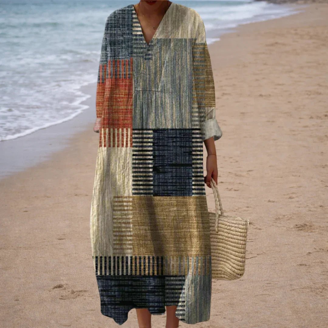 Julie | Elegant Geometric Dress