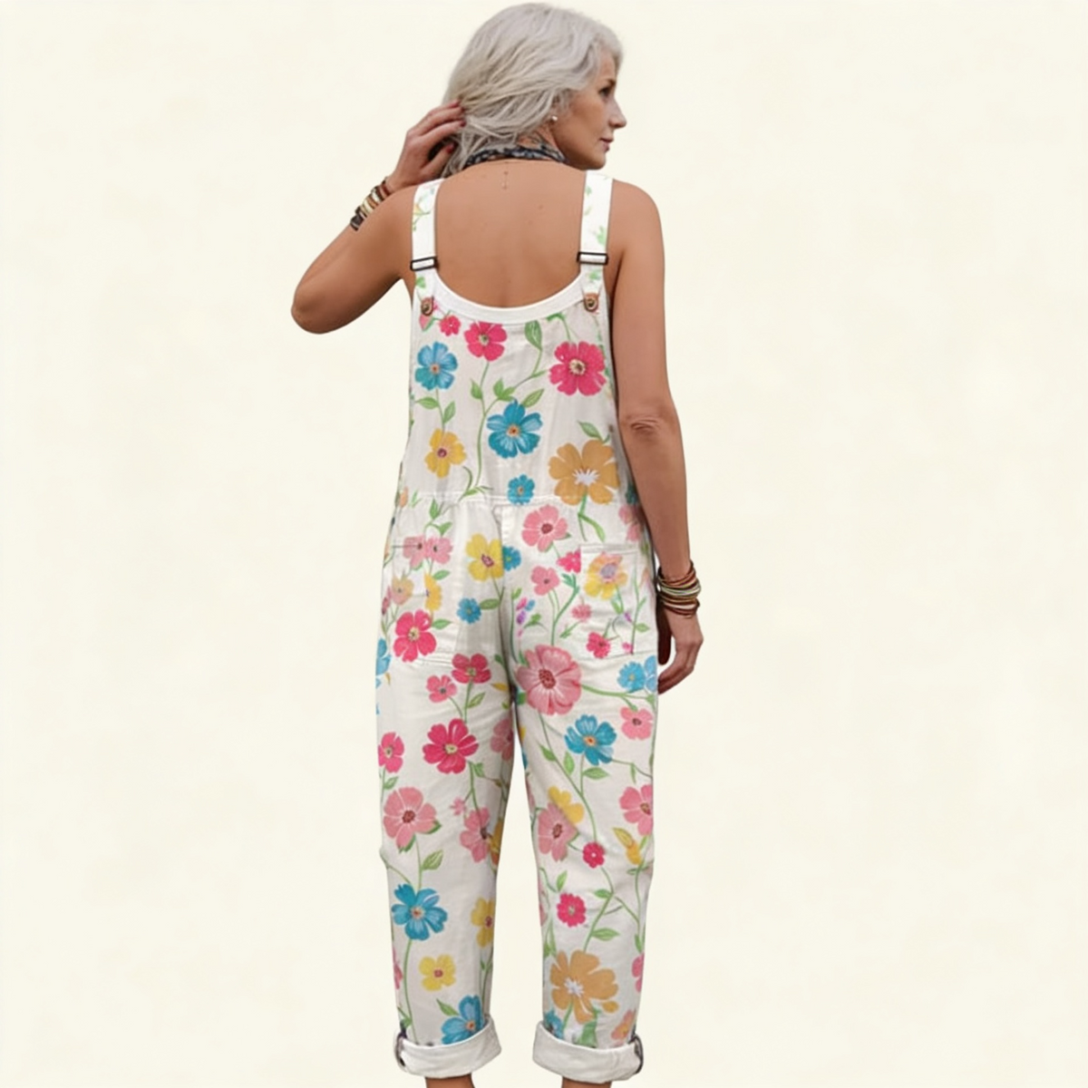 Capucine | Bright Spring Floral Jumpsuit
