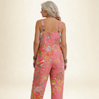 Isaline | Vibrant Tropical Floral Jumpsuit