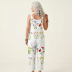 Élodie | Bright Bohemian Wildflower Jumpsuit