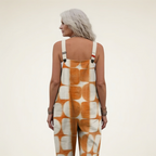Cléophée | Radiant Retro Sun-Print Jumpsuit
