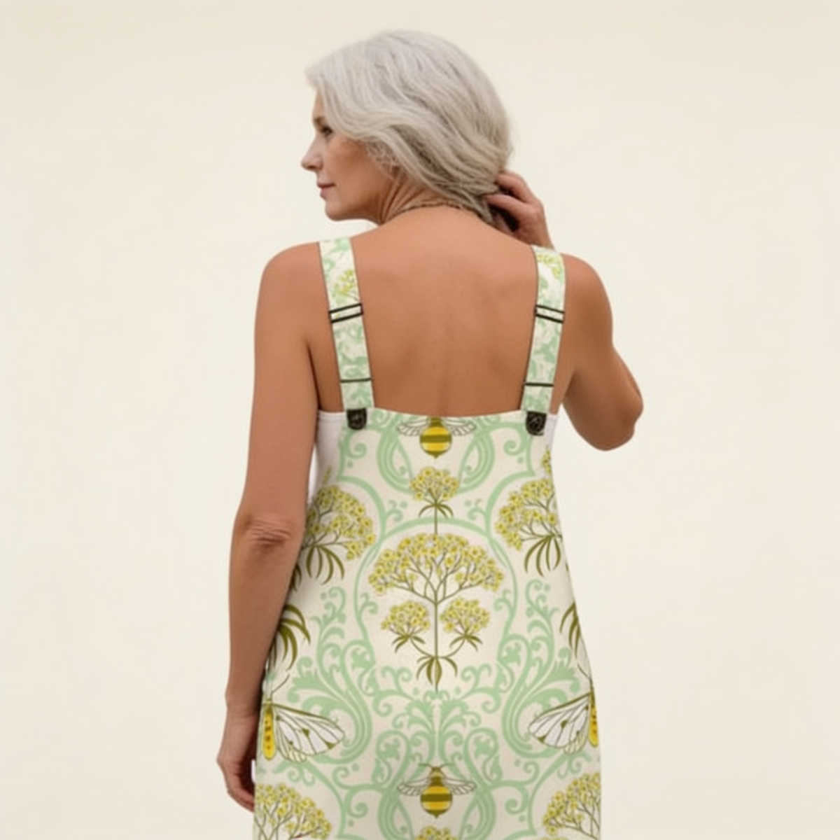 Jasmine | Harmonious Floral Arabesque Jumpsuit