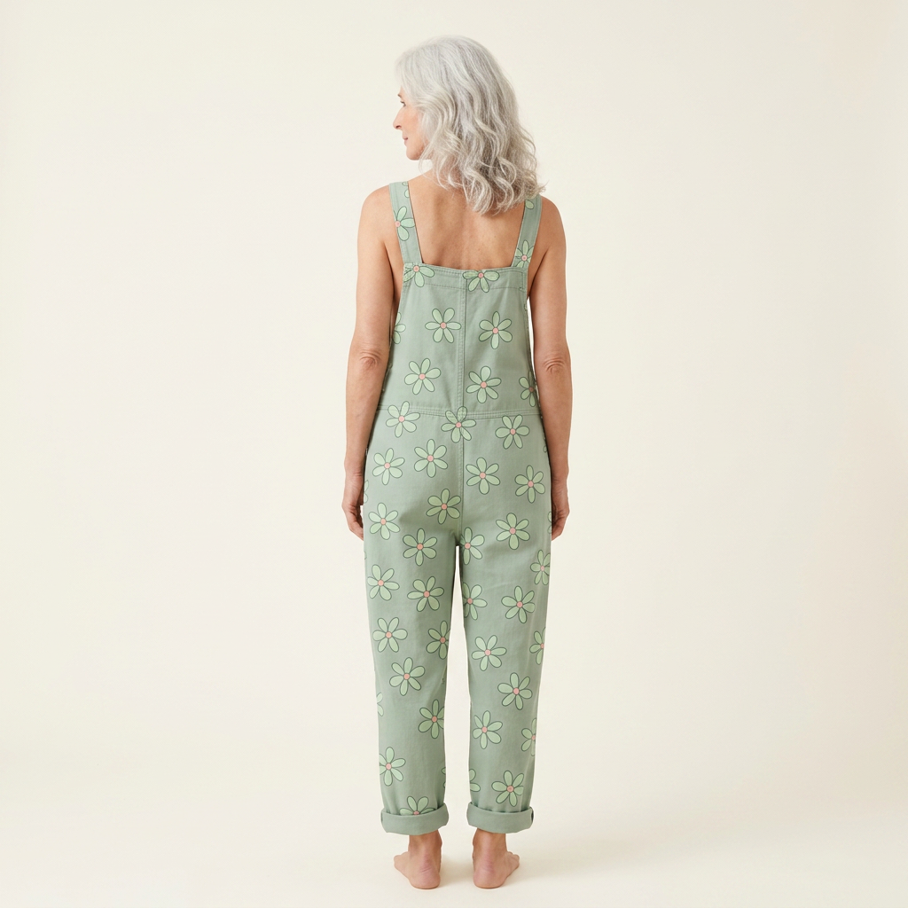 Clémence | Bright Pastel Bohemian Floral Jumpsuit