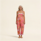Isaline | Vibrant Tropical Floral Jumpsuit