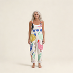 Marianne | Fresh Playful Bohemian-Print Jumpsuit