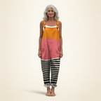 Isaline | Modern Sunlit Colour-Block Jumpsuit