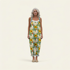 Élodie | Radiant Country Sunflower Jumpsuit