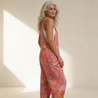 Isaline | Vibrant Tropical Floral Jumpsuit