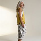 Victoire | Graphic Contrast Polka-Dot Jumpsuit