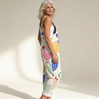 Marianne | Fresh Playful Bohemian-Print Jumpsuit