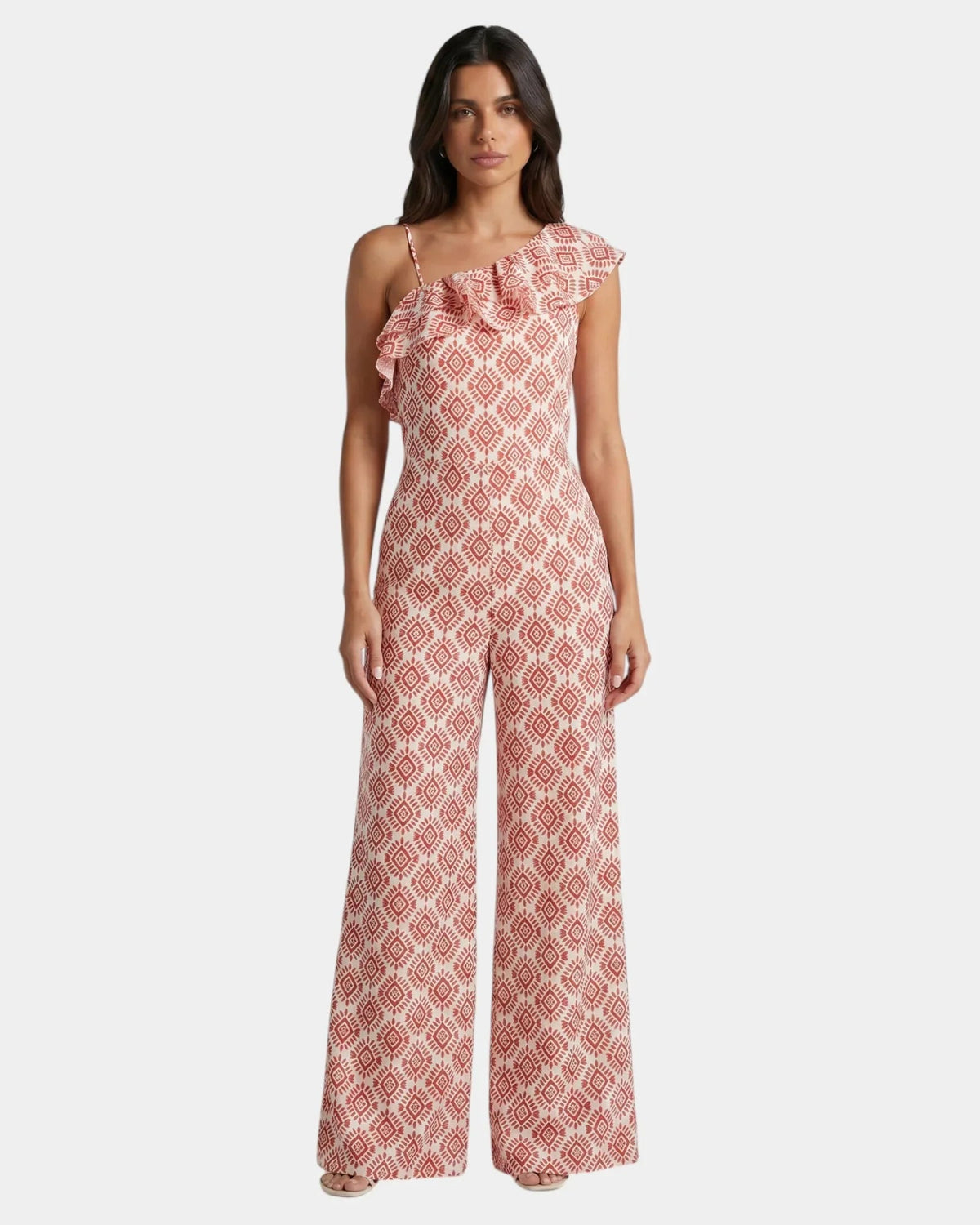 Éliette | Geometric Print Jumpsuit