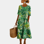 Liséa | Floral Midi Dress