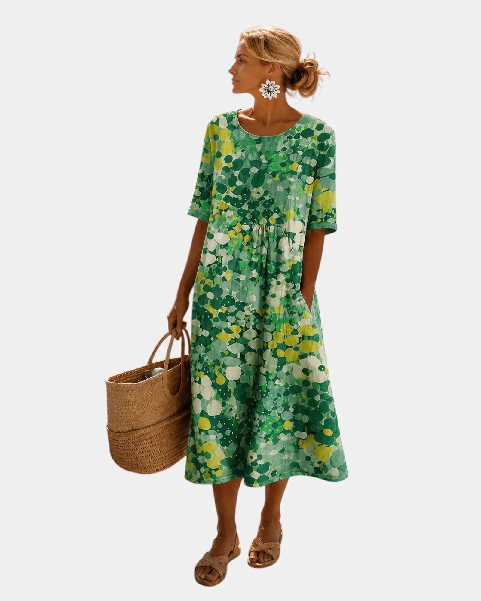 Liséa | Floral Midi Dress