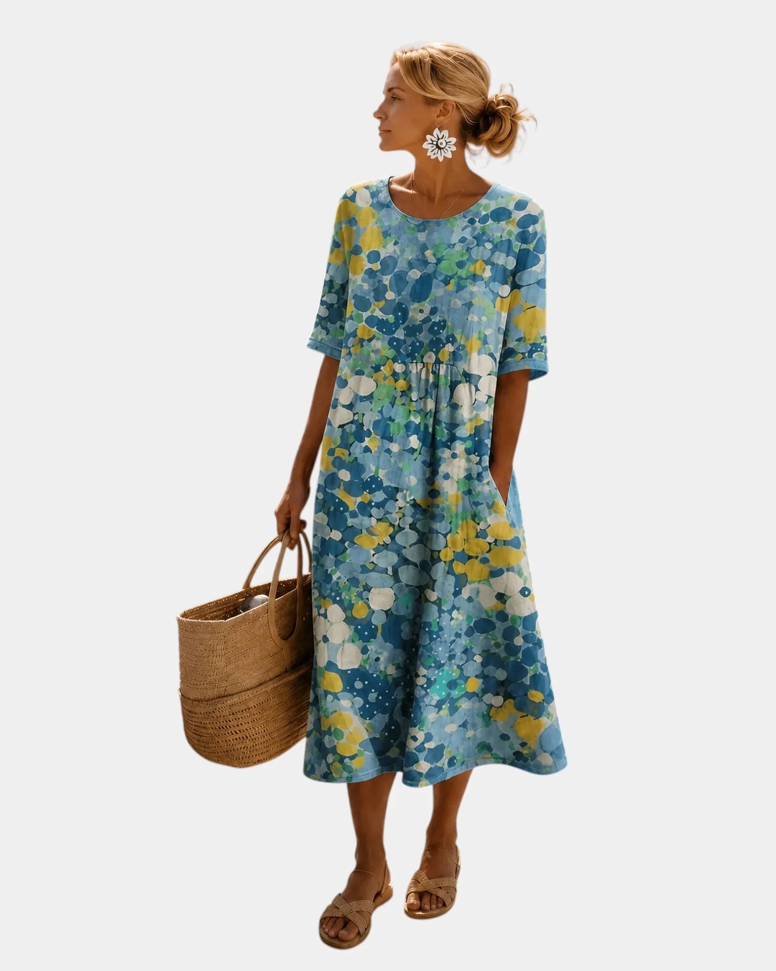 Liséa | Floral Midi Dress
