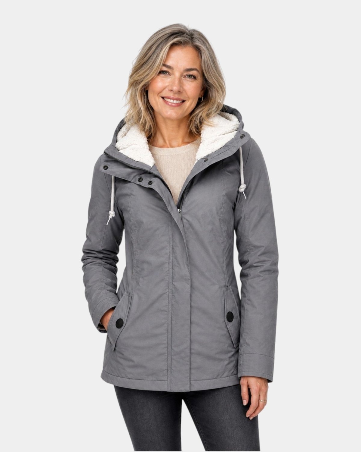 Maréline | Women's Waterproof Hooded Rain Jacket