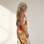 Margaux | Bright Artistic Floral Jumpsuit - Eleanor York