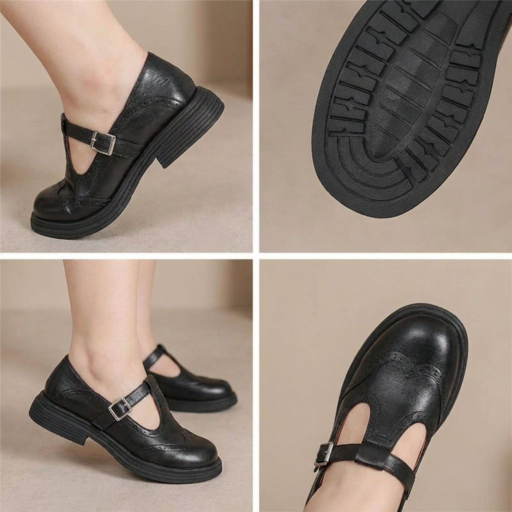 Odette | Women's Adjustable-Strap Mary Jane Shoes