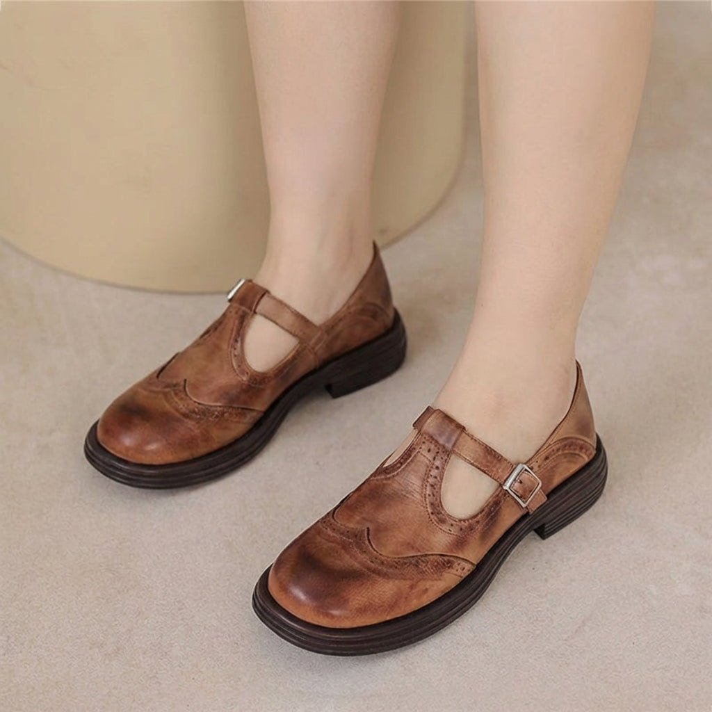 Odette | Women's Adjustable-Strap Mary Jane Shoes