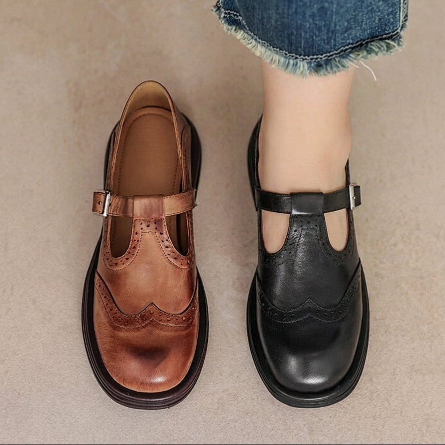 Odette | Women's Adjustable-Strap Mary Jane Shoes