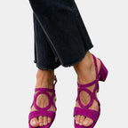 Guillelmine | Square-toe sandals with a rounded cut