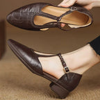 Risla | Women's T-Bar Mary Jane Shoes - Eleanor York