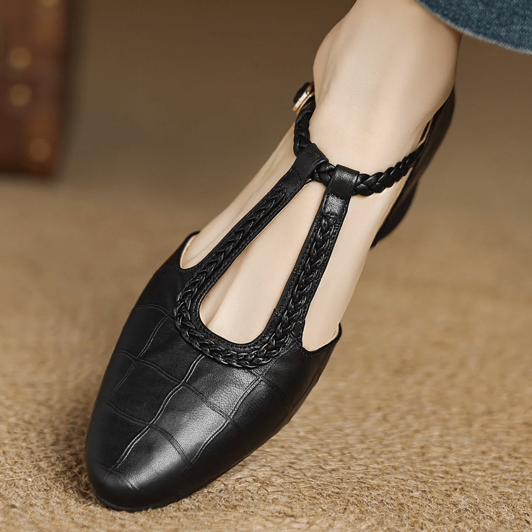 Risla | Women's T-Bar Mary Jane Shoes - Eleanor York