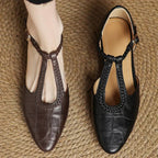Risla | Women's T-Bar Mary Jane Shoes - Eleanor York