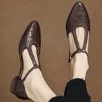 Risla | Women's T-Bar Mary Jane Shoes - Eleanor York