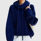 Marie | Cosy Jumper with High Neck and Hood