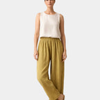 Alix | Cotton and linen trousers