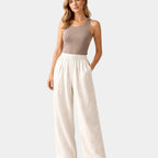 Alix | Cotton and linen trousers