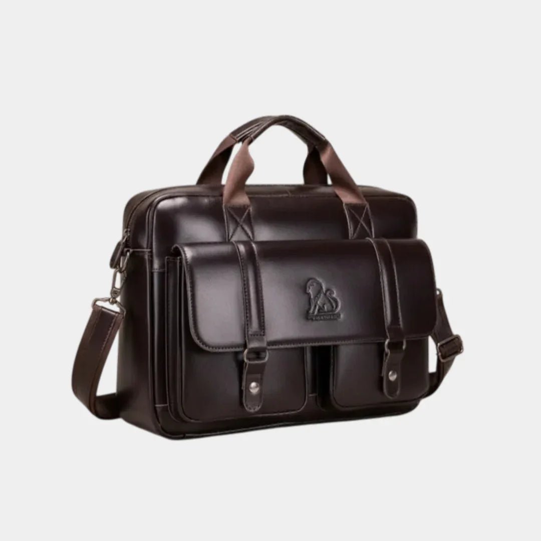 Théo | Leather Briefcase