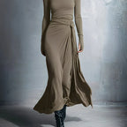 Renee | Draped Maxi Dress